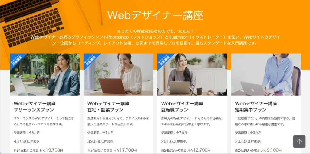 デジハリオンラインのプラン